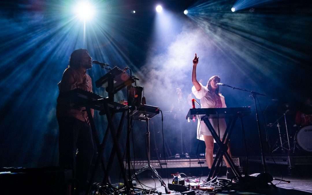 Mount Kimbie review – tense rock show brings Melbourne crowd to the brink of catharsis